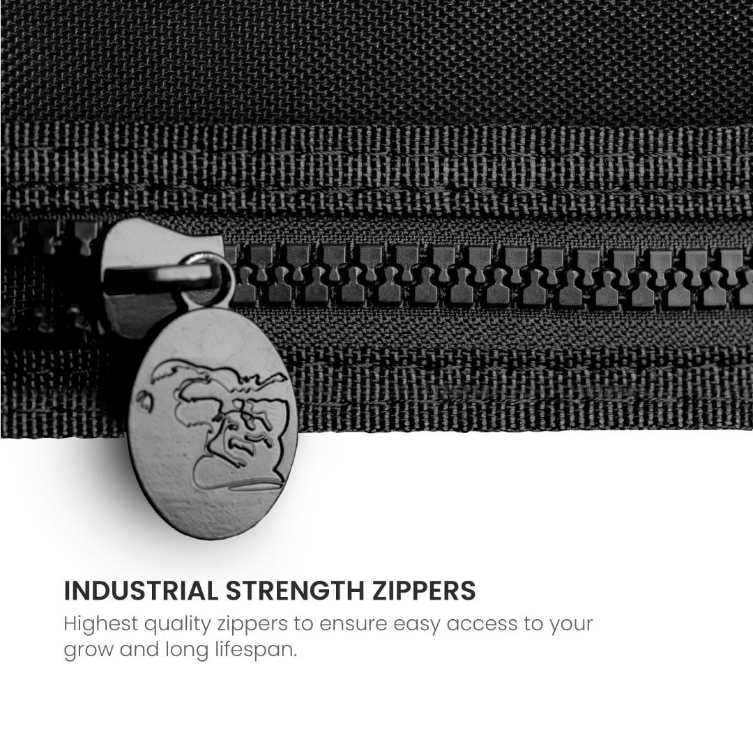 Gorilla Grow Tent 3' x 3' Industrial Strength Zipper