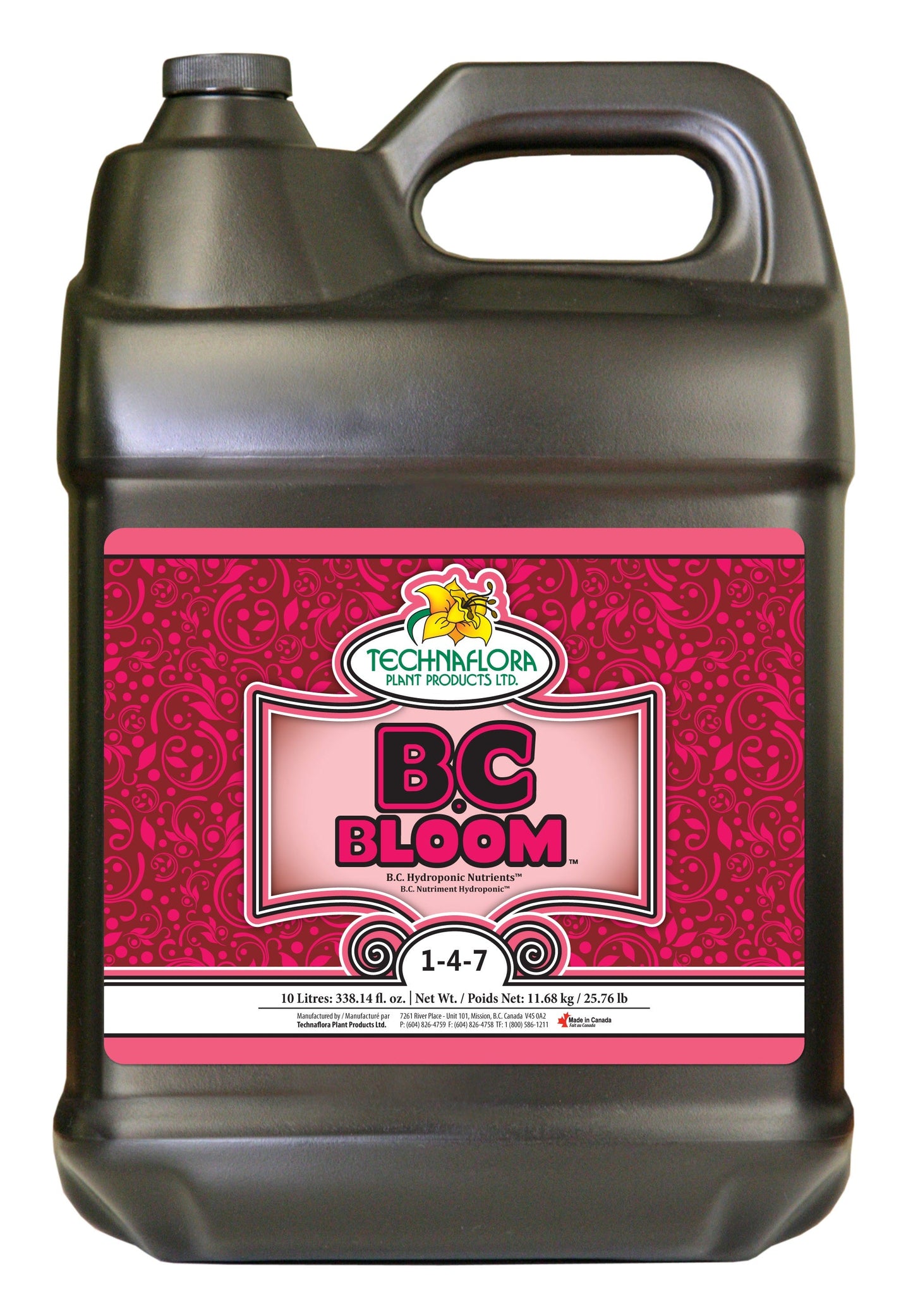 Technaflora B.C. Bloom 1 - 4 - 7 -- 10 L