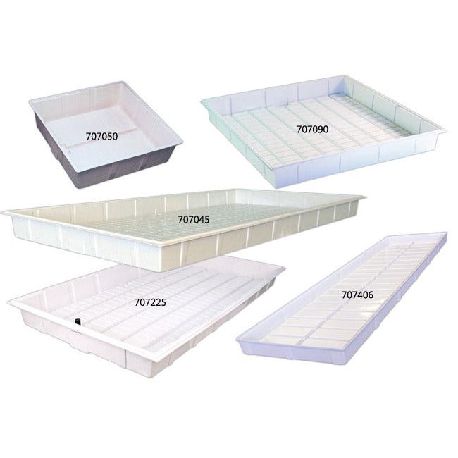 Botanicare White Grow Trays -- 3' X 6'