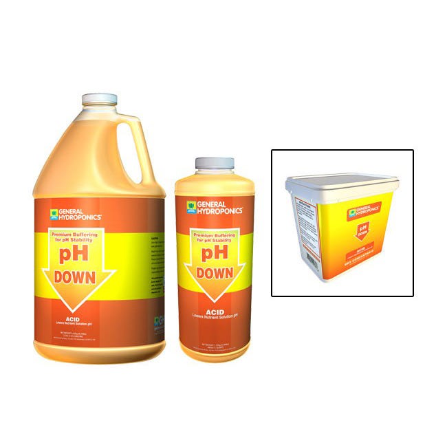 General Hydroponics pH Down Liquid -- Gallon