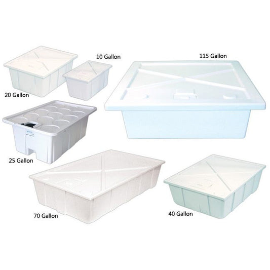Botanicare Reservoir -- 40 Gallon Resevoir Bottom - White