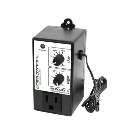 Titan Controls Mercury 3 -- 3 Day/Night Fan Speed Controller