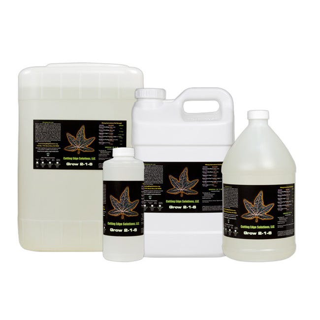Cutting Edge Solutions Grow 2-1-6 -- 20 Gallon - Special Order