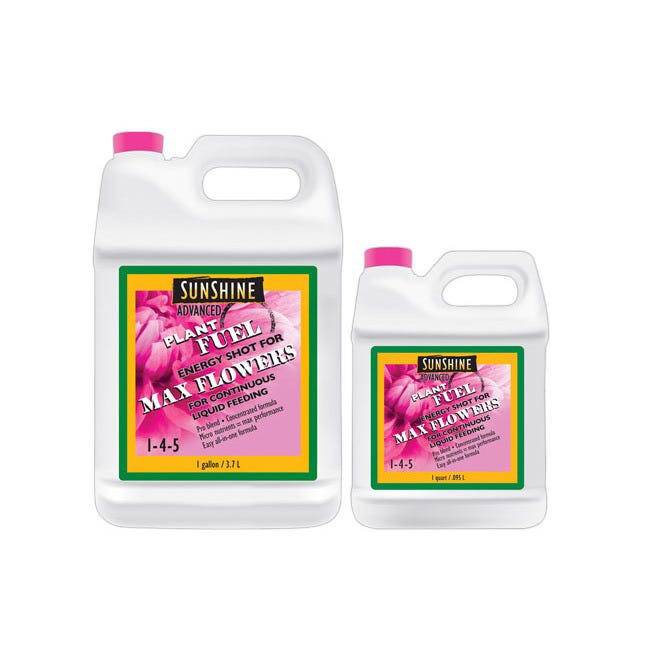 Sunshine Advanced Plant Fuel Max Flowers 1-4-5 -- 1 Quart