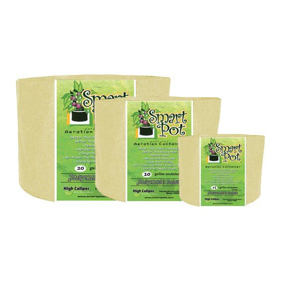 Tan Smart Pots -- 30 Gallon