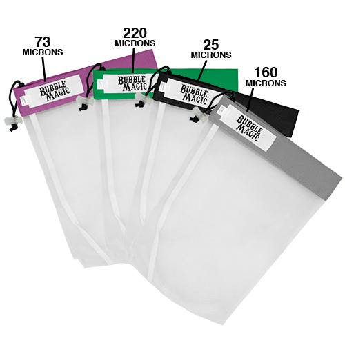 All Mesh Extraction Bags 20 Gallon, 4 Bag Set