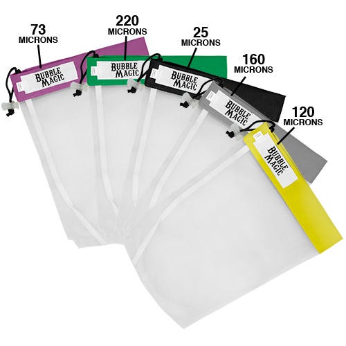 Bubble Magic All Mesh Extraction Bags 5 Gallon, 5 Bag Set