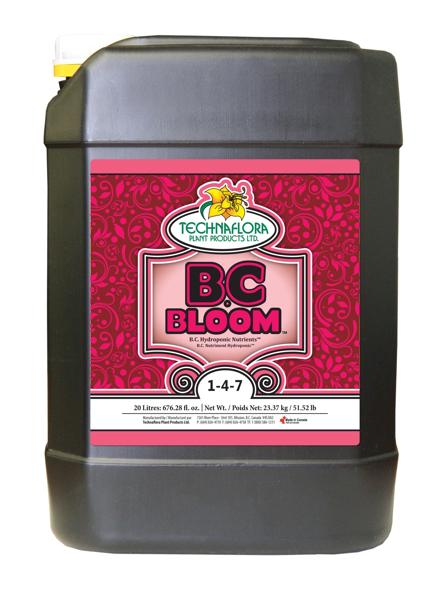 Technaflora B.C. Bloom 1 - 4 - 7 -- 20 L