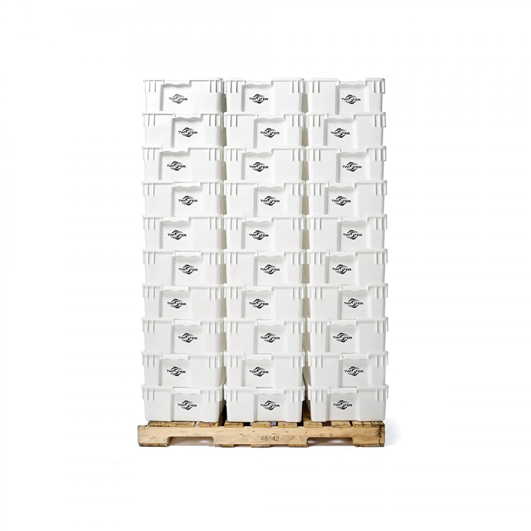 Twister Stackable Handling Tray - 100/Pack (Pallet)