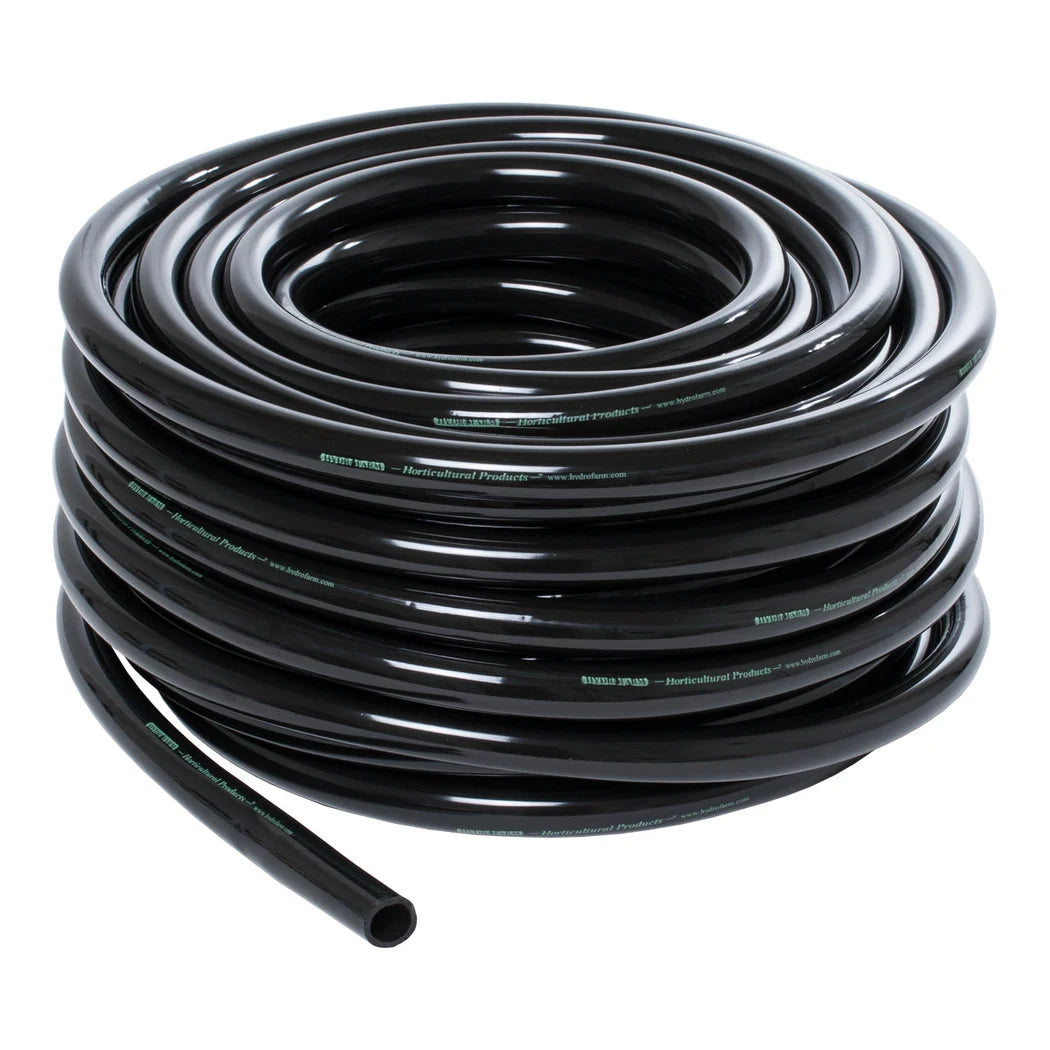 Active Aqua 3/4 in ID Black Tubing, 100 ft roll