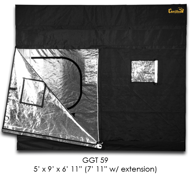 Gorilla Grow Tent 5' x 9' | Best Indoor Grow Tent for Hydroponics