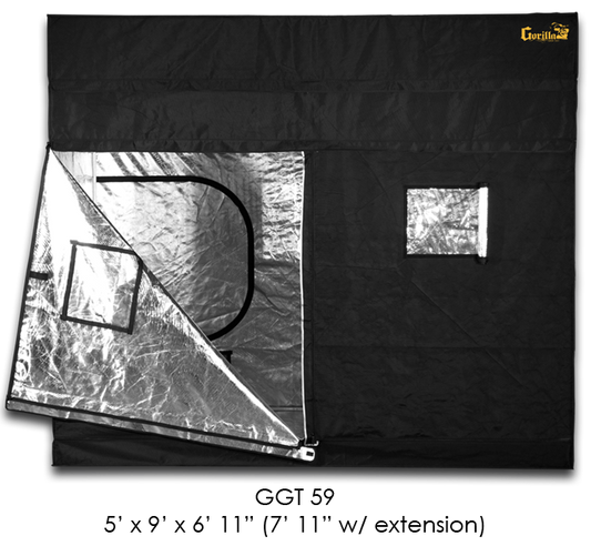 Gorilla Grow Tent 5' x 9' | Best Indoor Grow Tent for Hydroponics