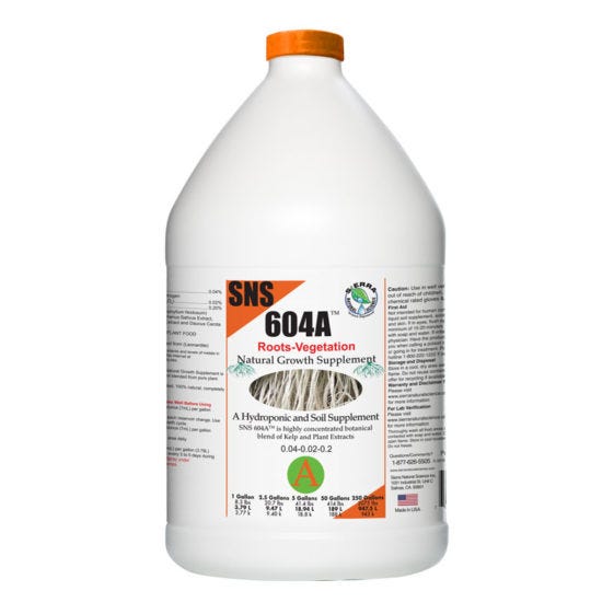 SNS-604A Roots-Vegetation Growth Supplement