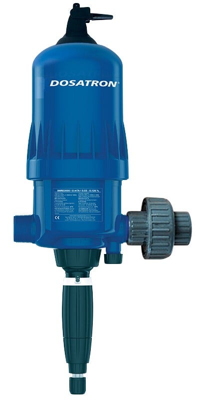 Dosatron Water Powered Doser 40 GPM 1:3000 to 1:800 - 1-1/2 in Kit (D8RE3000VFBPHY)