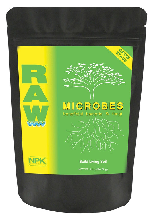 RAW Microbes Grow Stage, 8 oz