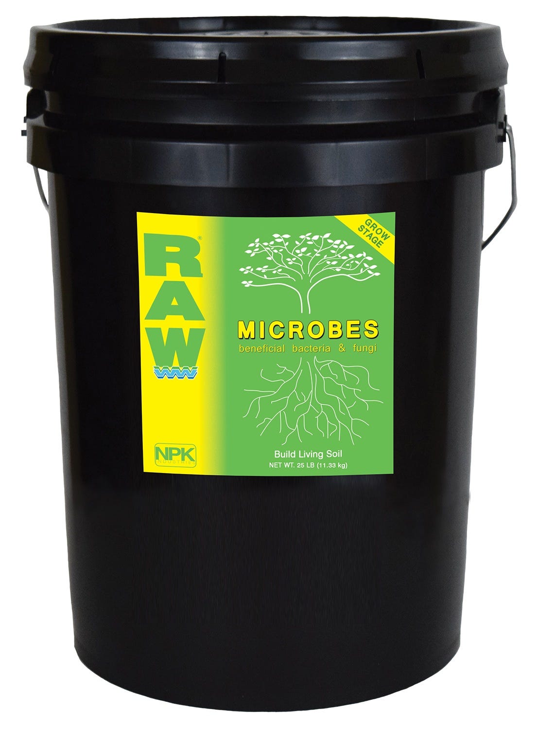 RAW Microbes Grow Stage, 25 lb