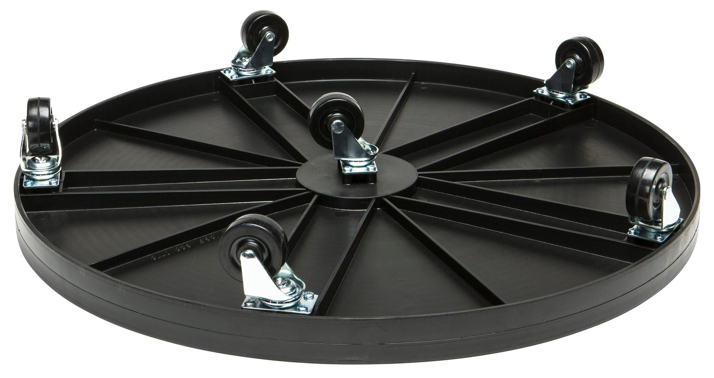 Plant Dolly Black 24 in Round