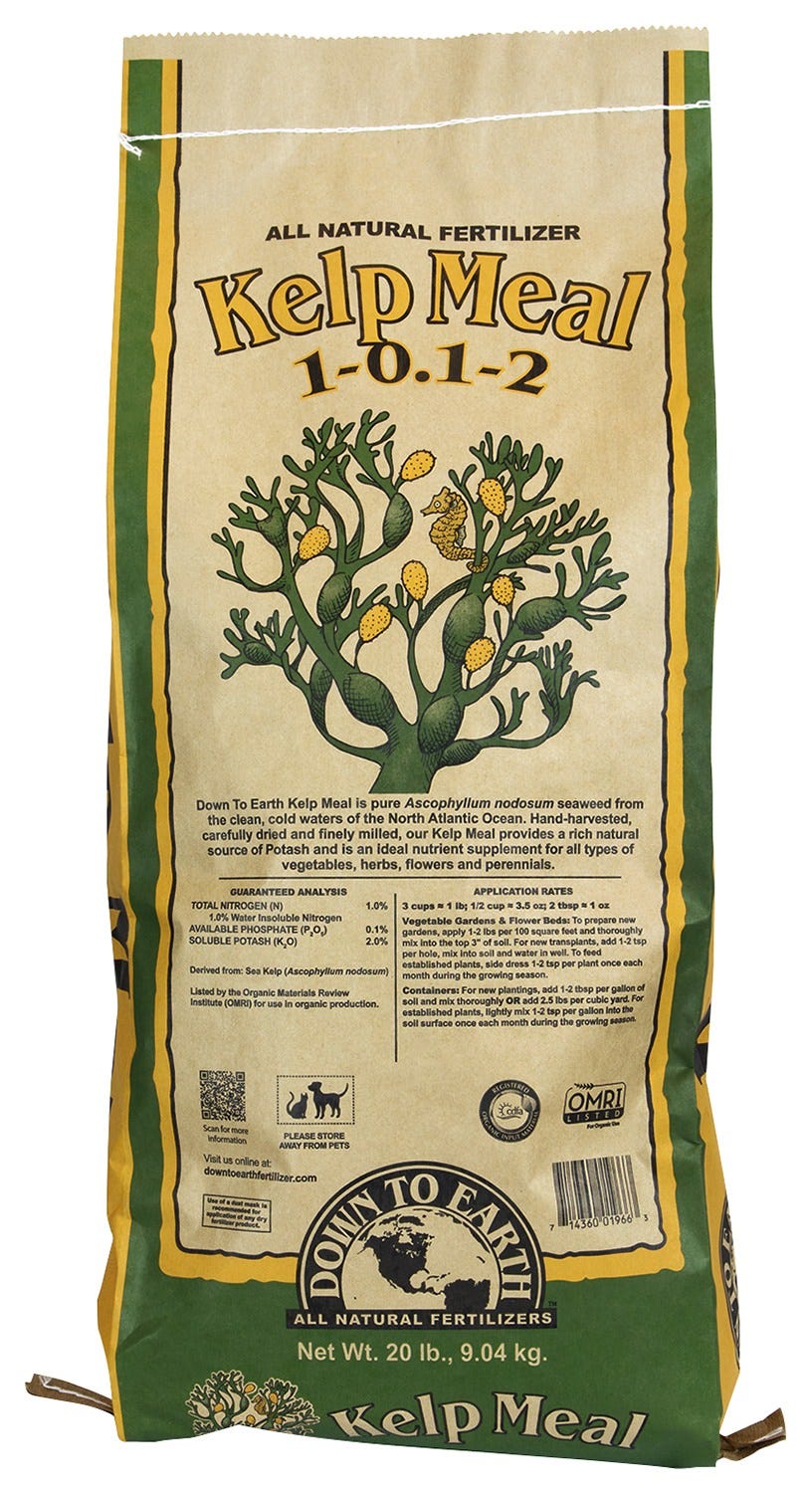 Down To Earth Kelp Meal - 20 lb