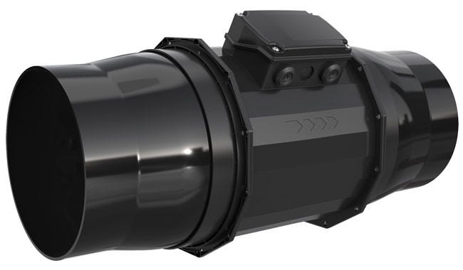 Fantech Revolution Stratos Mixed Flow Inline Fan 6 in - 296 CFM