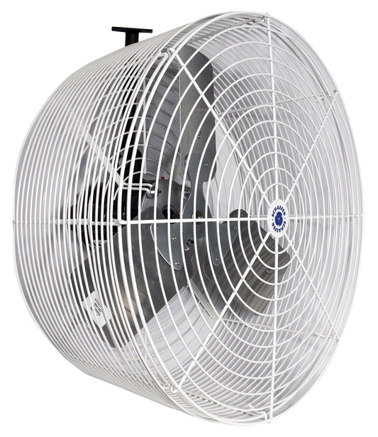Schaefer Versa-Kool Circulation Fan 24 in w/ Tapered Guards, Cord & Mount - 7860 CFM