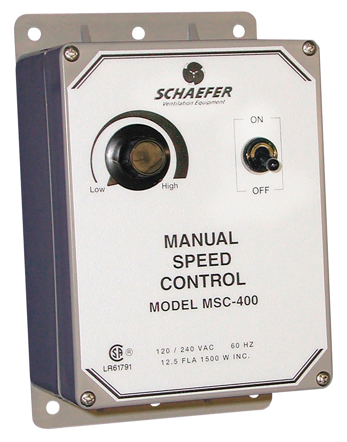 Schaefer Manual Fan Speed Controller