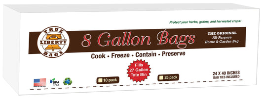 True Liberty 8 Gallon Bag 24 in x 40 in (25/Pack)