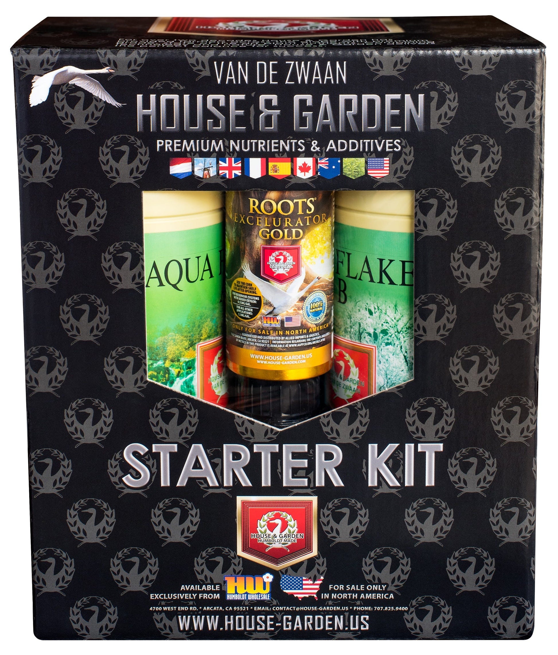 House & Garden Aqua Flakes Starter Kit