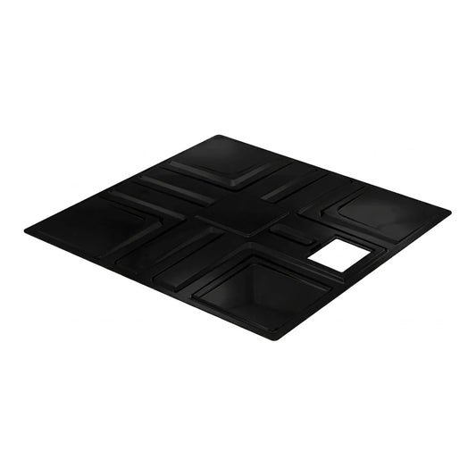 Active Aqua 75 gallon black reservoir lid, moulded cover with access cutout