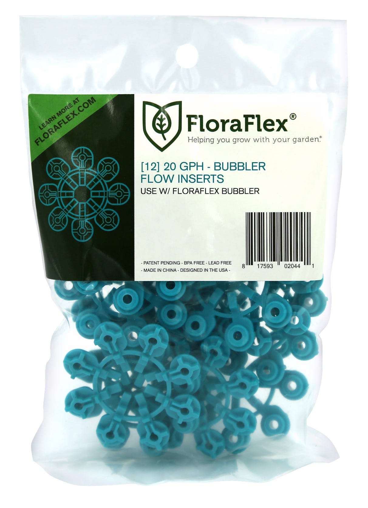 FloraFlex Bubbler Flow Insert 20 GPH