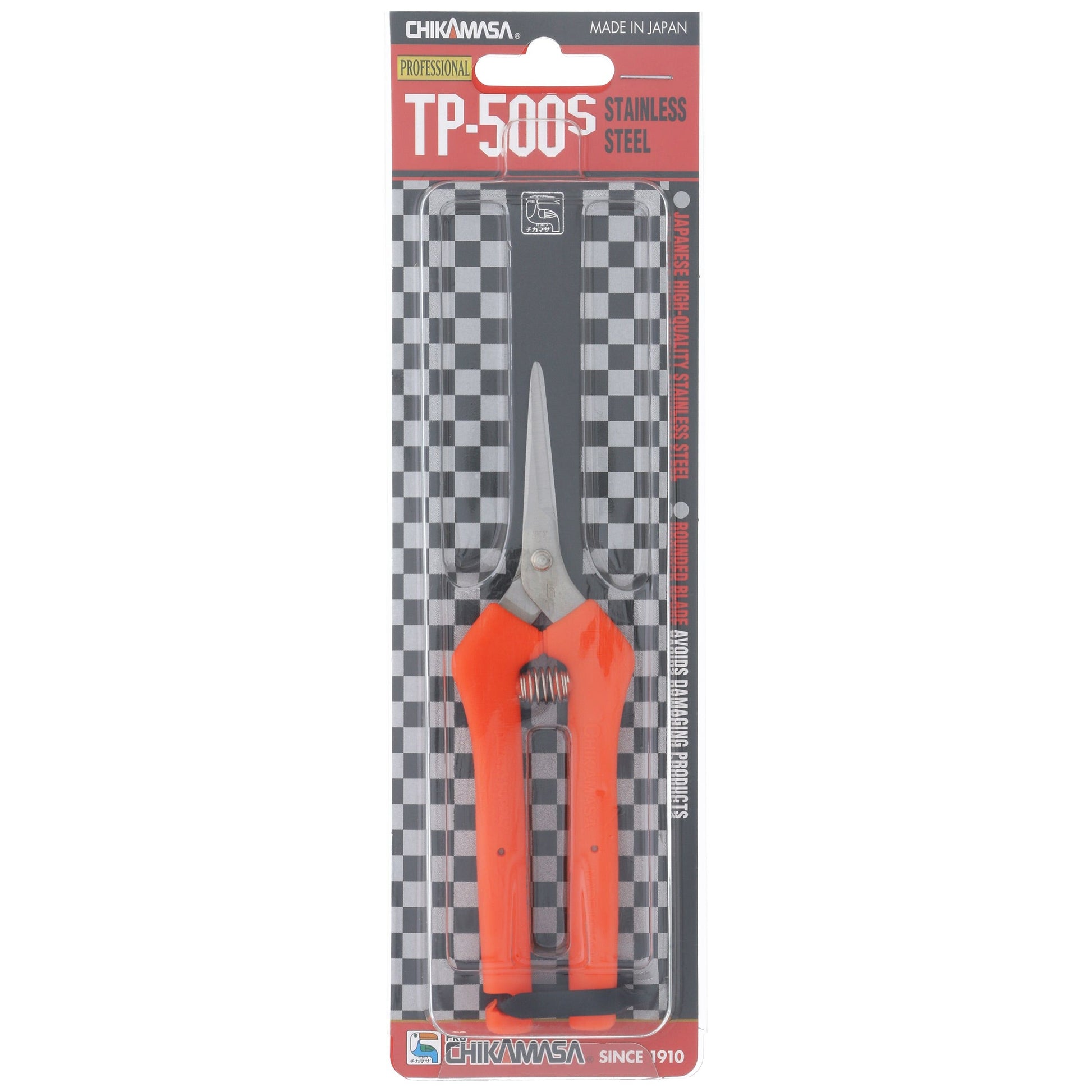 Chikamasa Scissors TP-500S Front Label