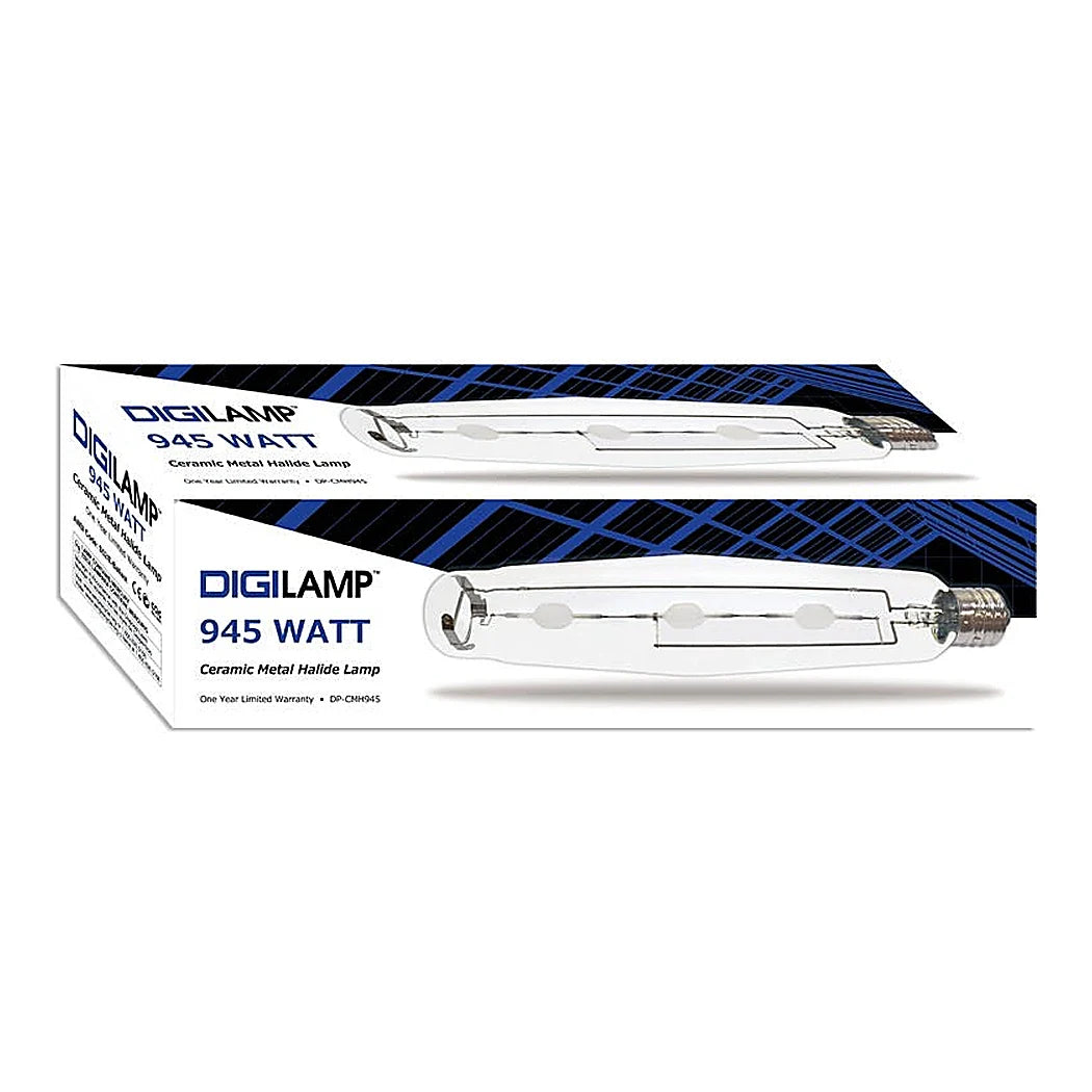 945 Watt CMH SE DigiLamp and EnergyStation Ballast Kit | 3200K, 240V - DigiLamp 945W lamp, boxed
