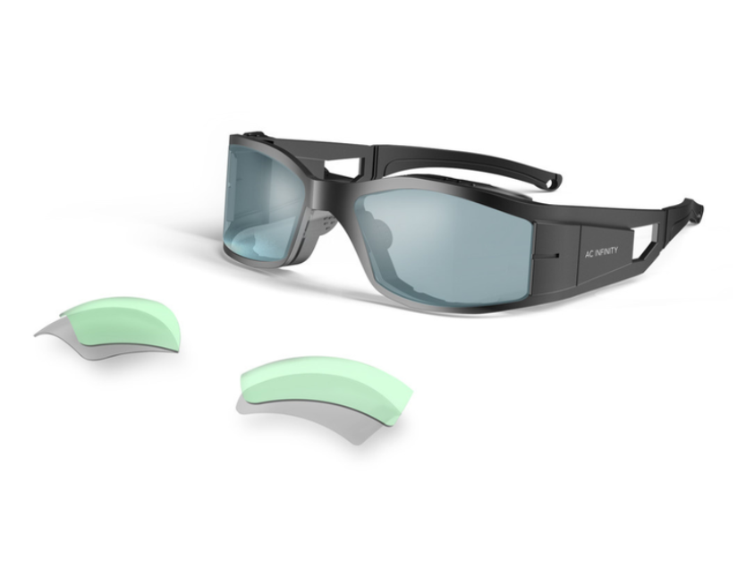 AC Infinity Grow Room Glasses, with 3 Color Corrective Lenses