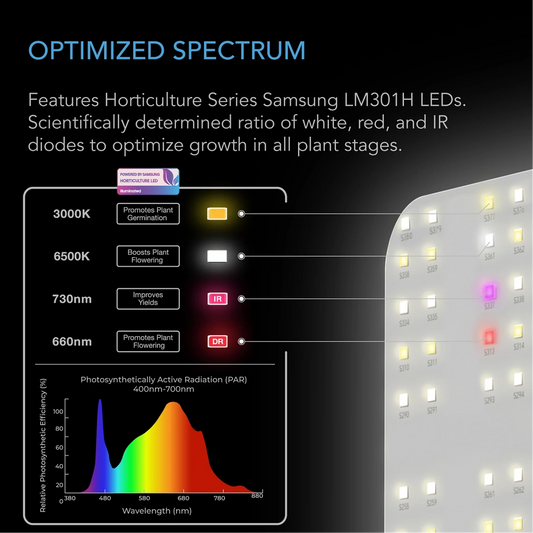 AC Infinity IONBOARD S33 Samsung LEDs