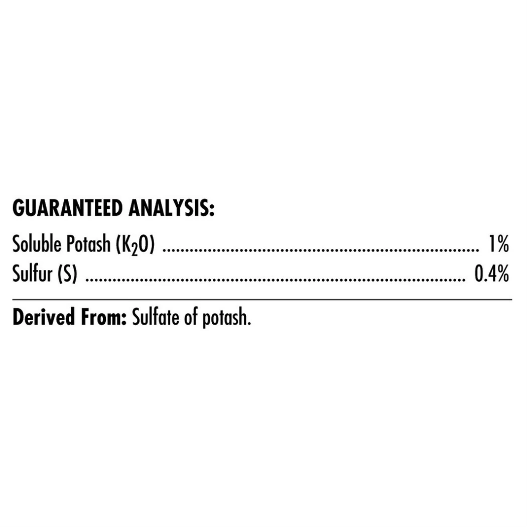 Advanced Nutrients OG Organic Grandma Enggys F-1 guaranteed analysis