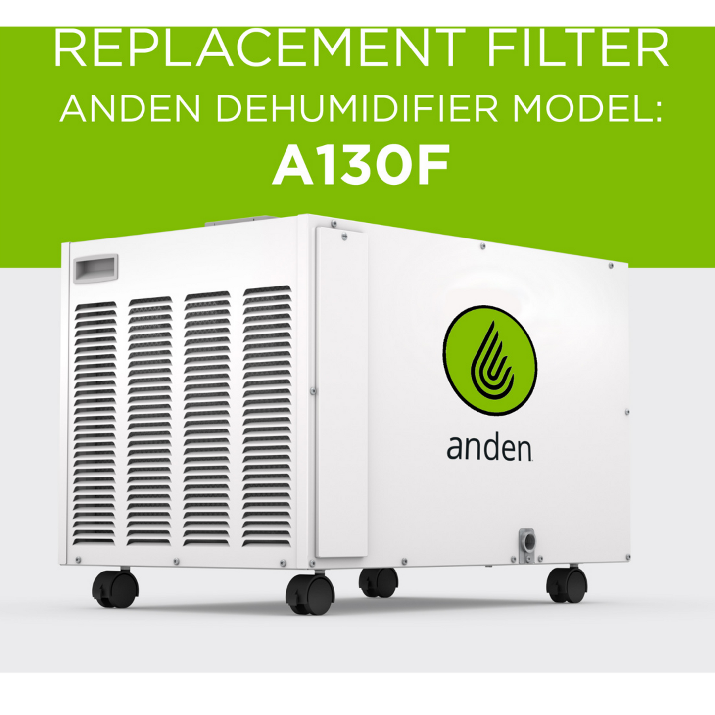Anden 5769 Replacement Filter for Anden Dehumidifier Model A130F