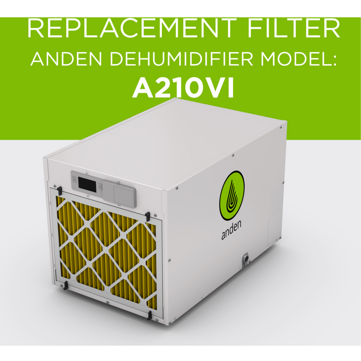 Anden 5781 Replacement Filter for Anden Dehumidifier Model A210V1