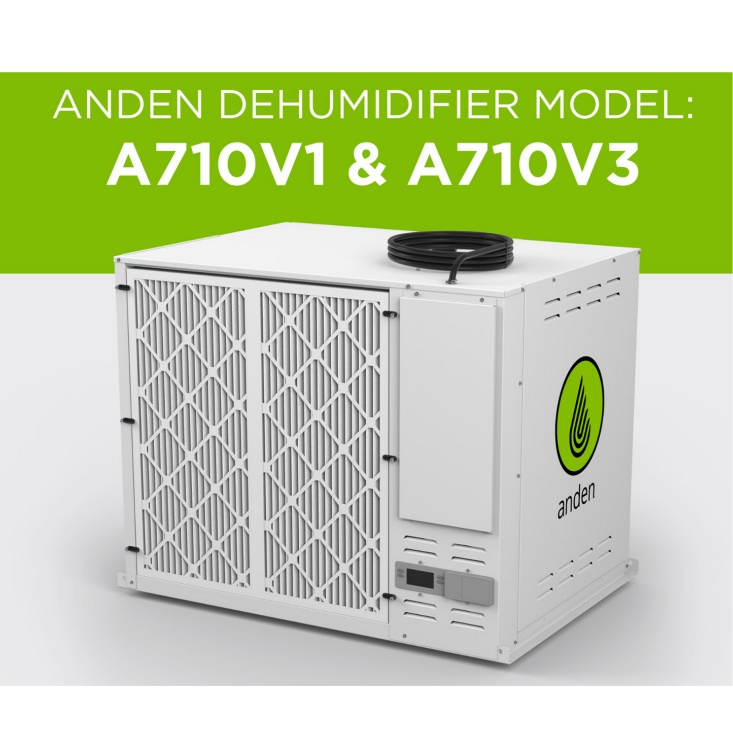 Anden MERV 11 Replacement Filter for Model A710V1 & A710V3