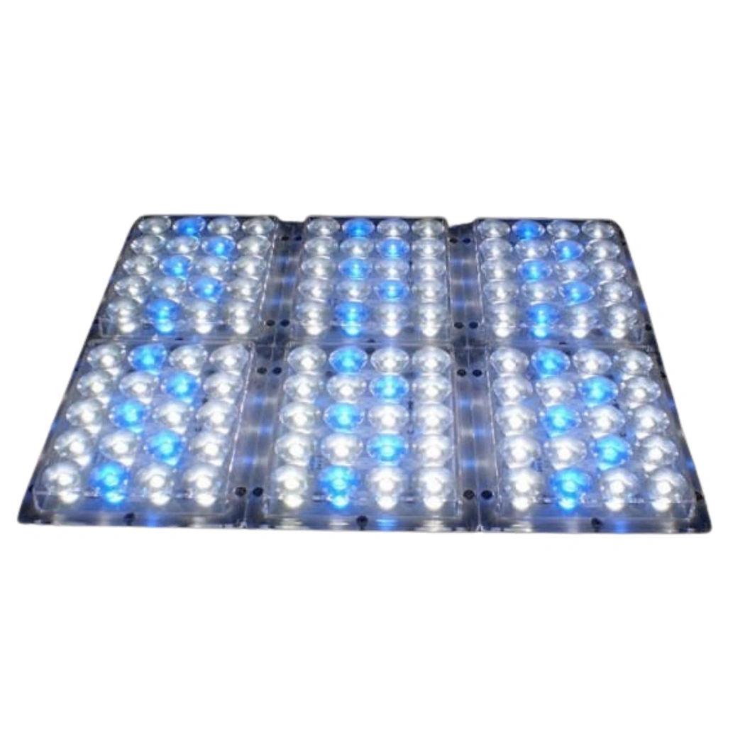 Apache Tech AT120WB White and Blue LEDs side view