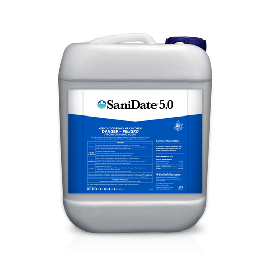 BioSafe Systems - SaniDate 5.0 Sanitizer/Disinfectant