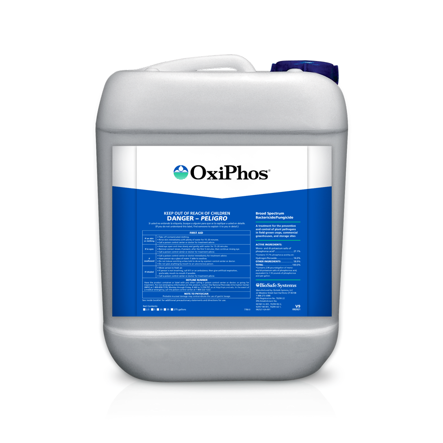 BioSafe Systems OxiPhos Bactericide/Fungicide - 2.5 Gallon