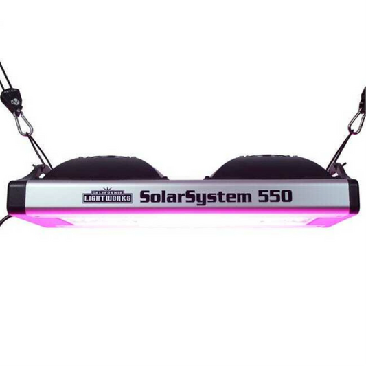 California LightWorks SolarSystem 550 LED hang position