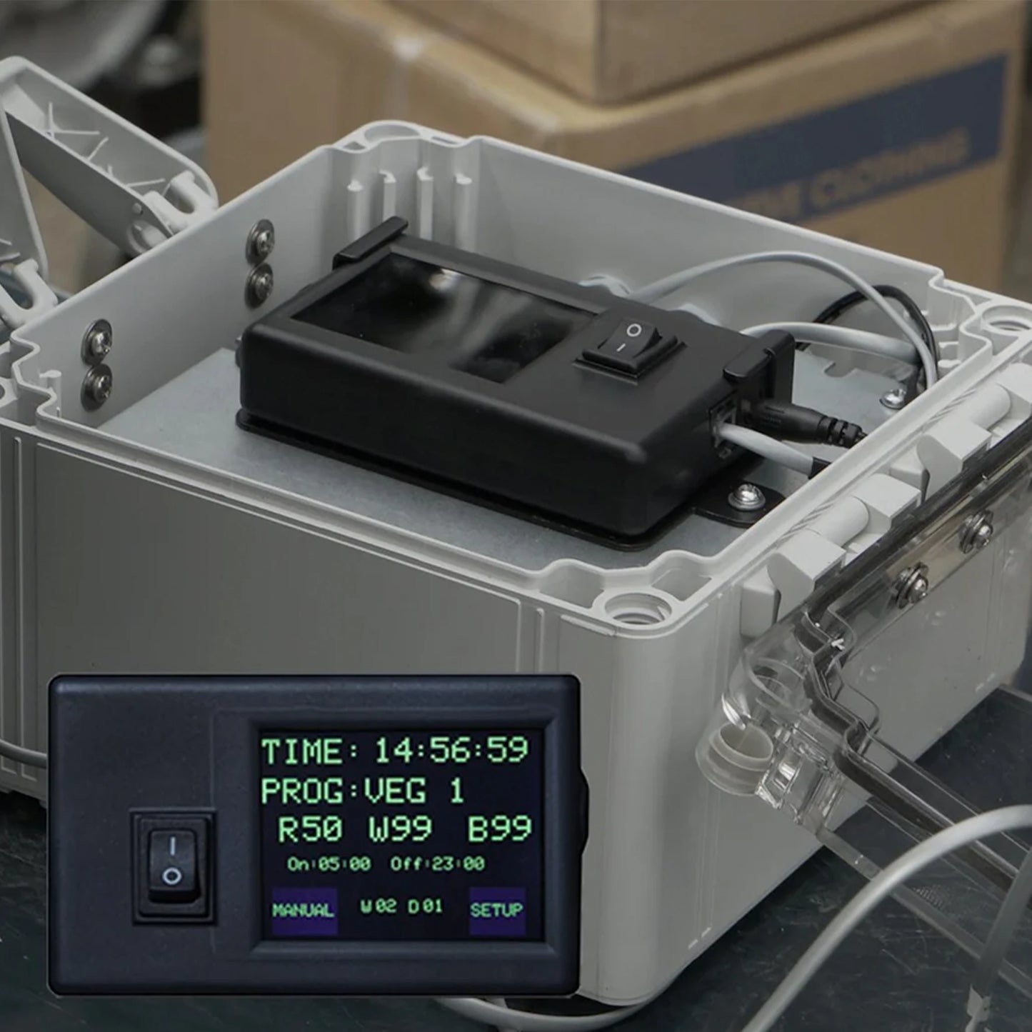 California LightWorks SolarSystem Touchscreen Controller