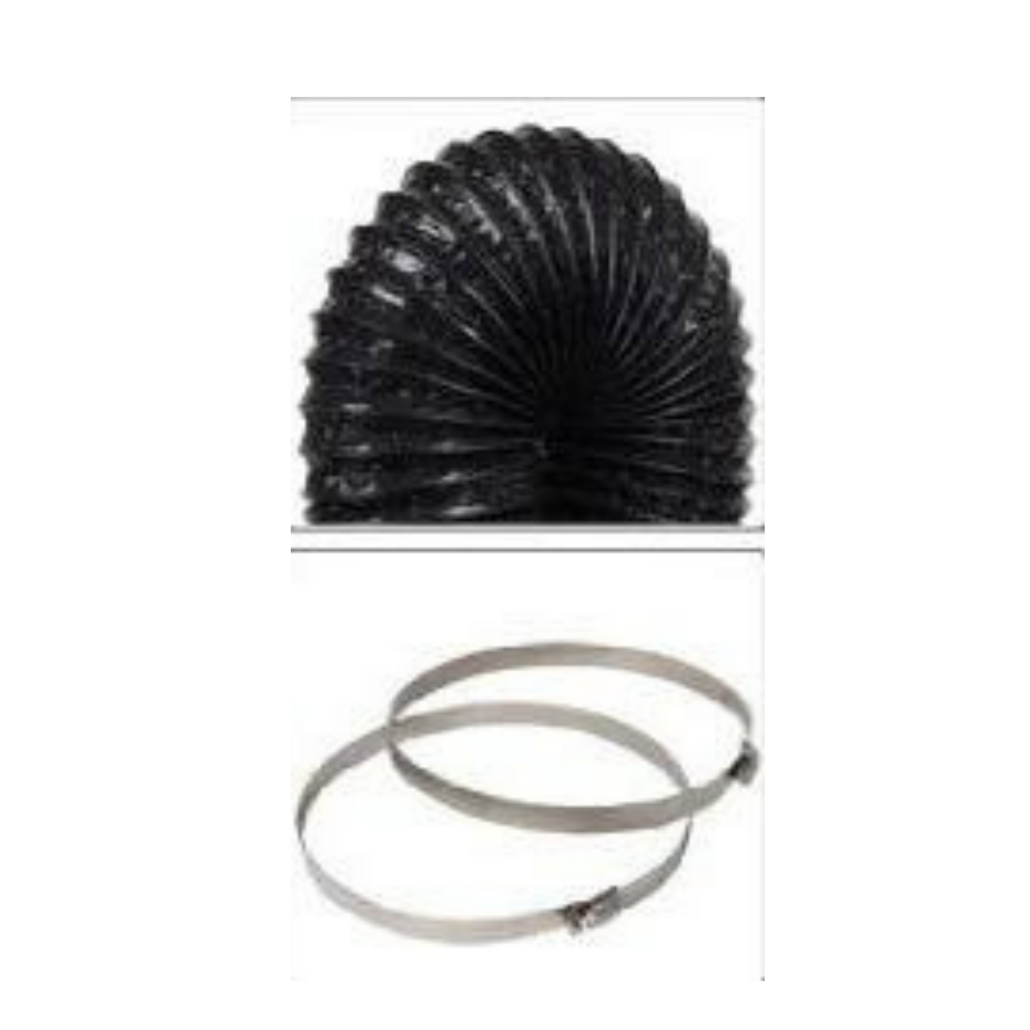 Common Culture Black Lightproof Ducting w_Clamps