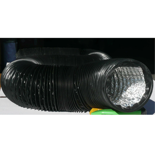 Common Culture Black Lightproof Ducting w_Clamps side view