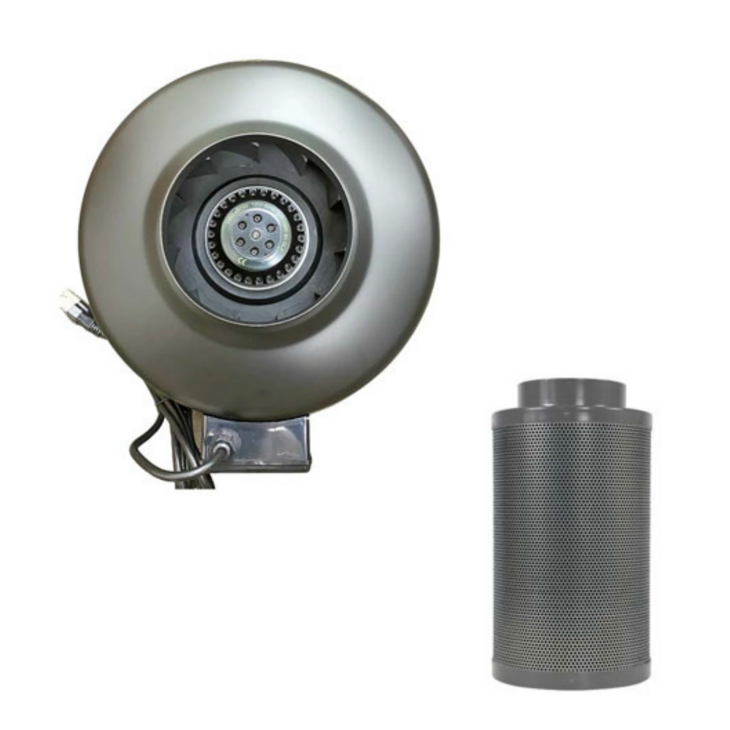 Common Culture Carbon Filter 6in x 16in + 6in Inline Duct Fan Combo