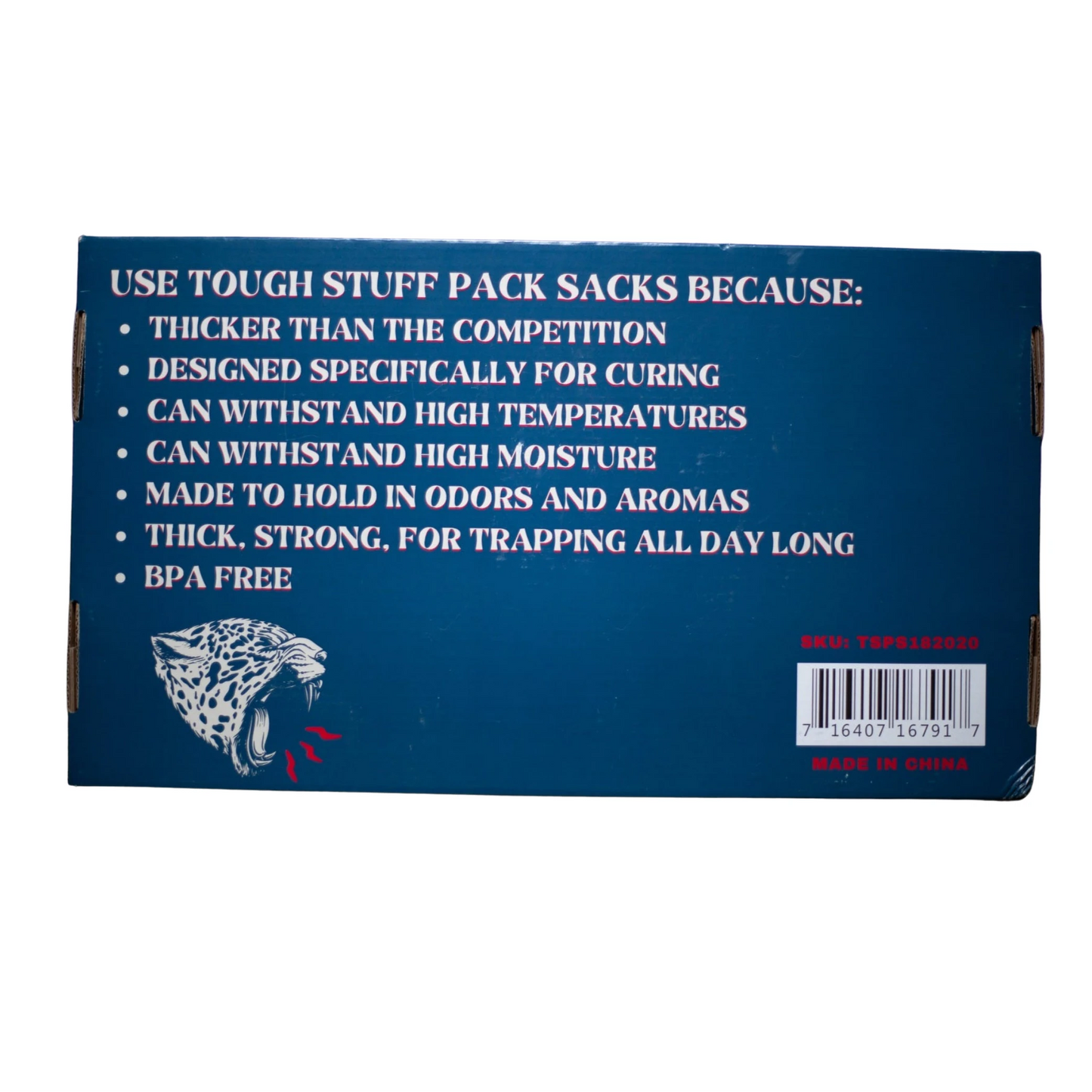Common Culture Tough Stuff Pack Sack 18_ X 20_ - 100 Pack Back Label