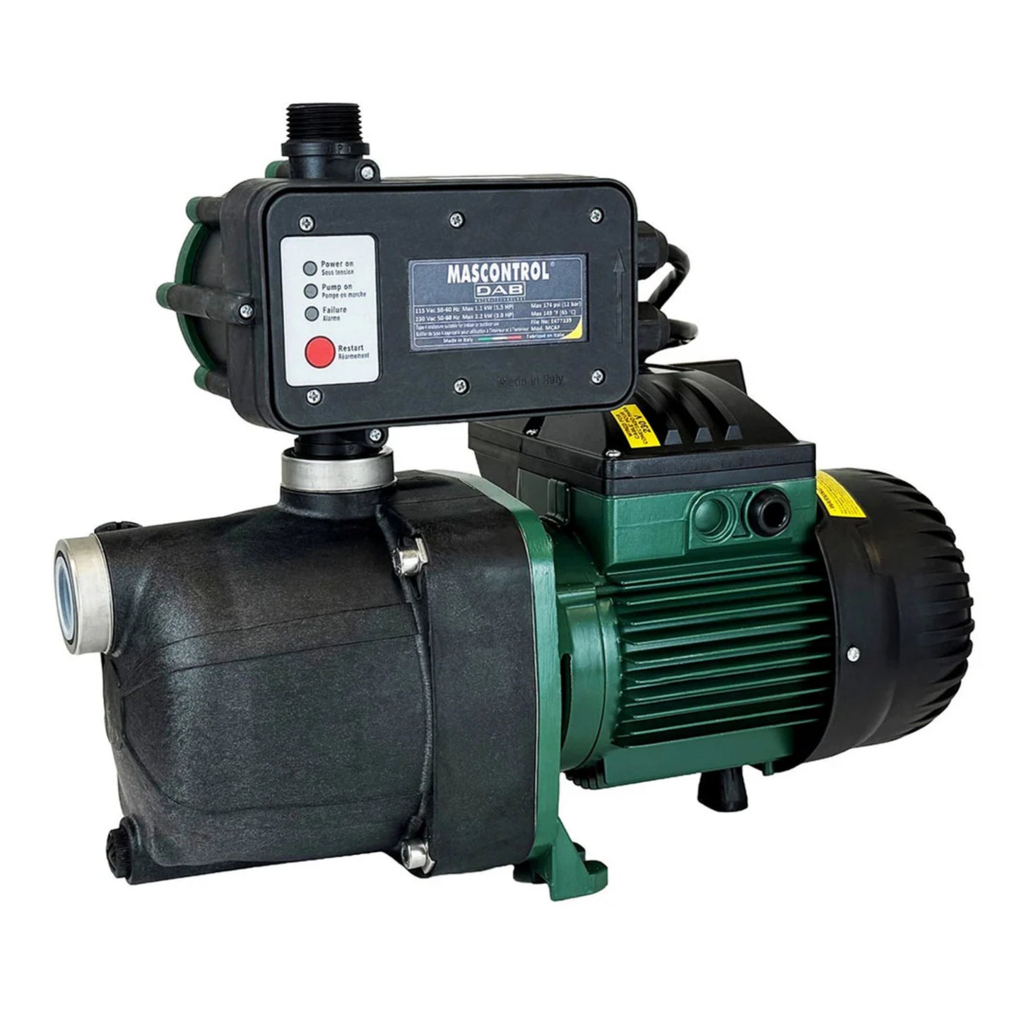 DAB JETCOM 132 Self-Priming Centrifugal Pump with Mas Control