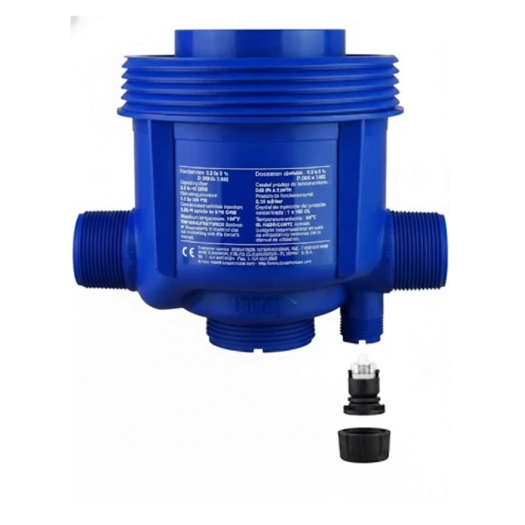 Dosatron BLUE BODY ASSEMBLY FOR D40MZ1000 W/ SEAL AND NPT THREAD