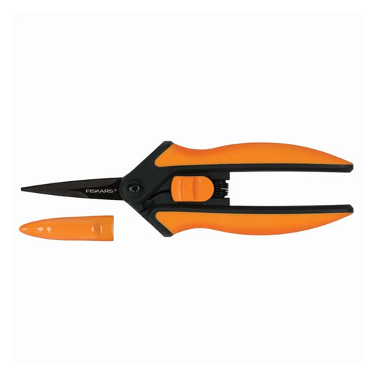 Fiskars Non-stick Micro-Tip® Pruning Snips compact design