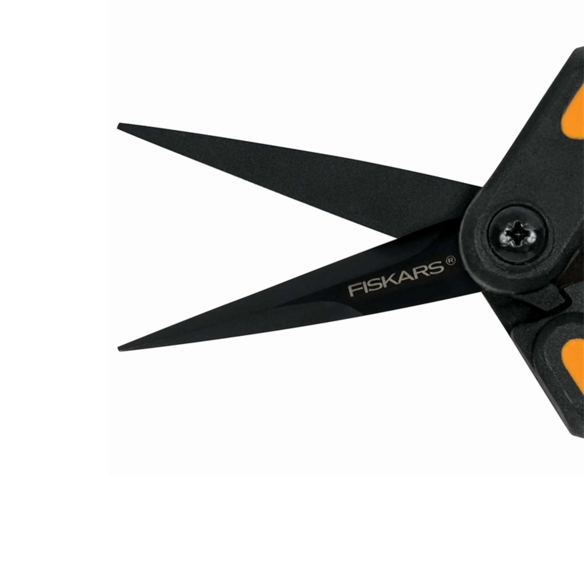 Fiskars Non-stick Micro-Tip® Pruning Snips sharped blades